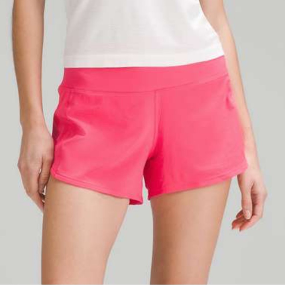 lululemon athletica Hot Pink Athletic Shorts